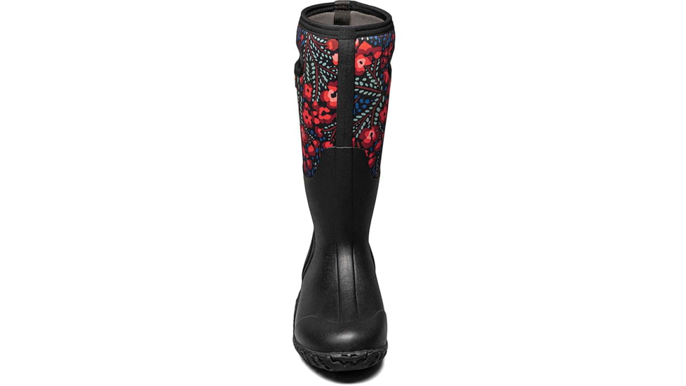 Bogs Mesa Super Flowers Shoes - Womens, Black Multi, 8, 72717-009-8