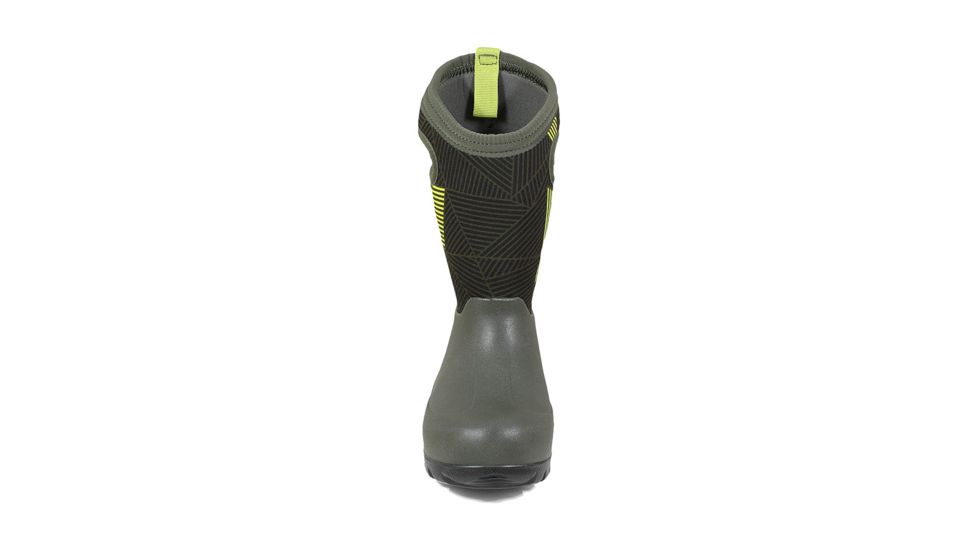 Bogs Neo-Classic Big Geo, Green Multi, Medium, 4, 72440-340-M- 4