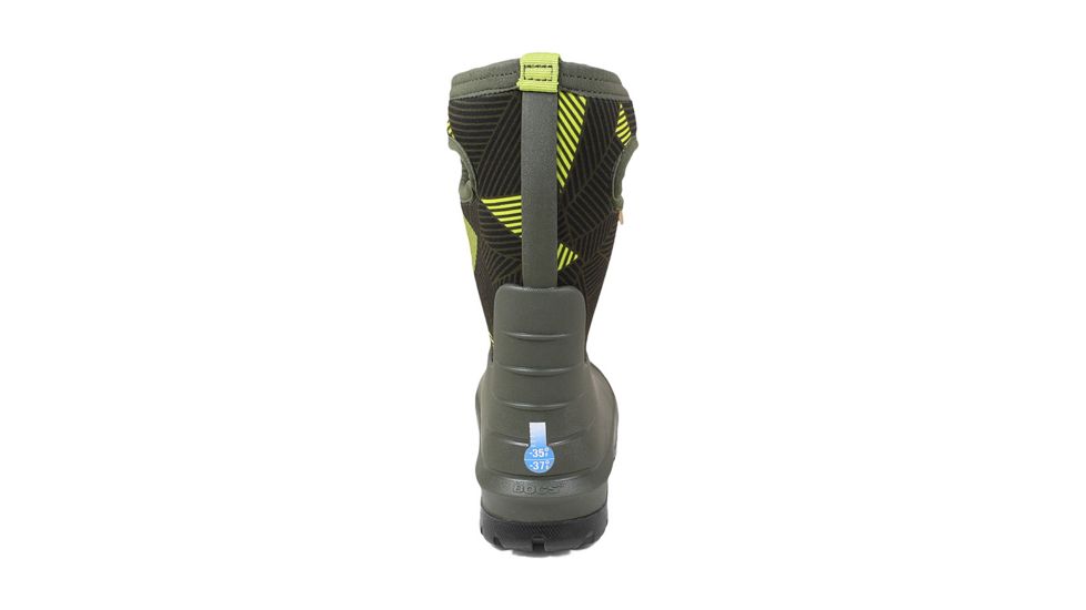 Bogs Neo-Classic Big Geo, Green Multi, Medium, 4, 72440-340-M- 4