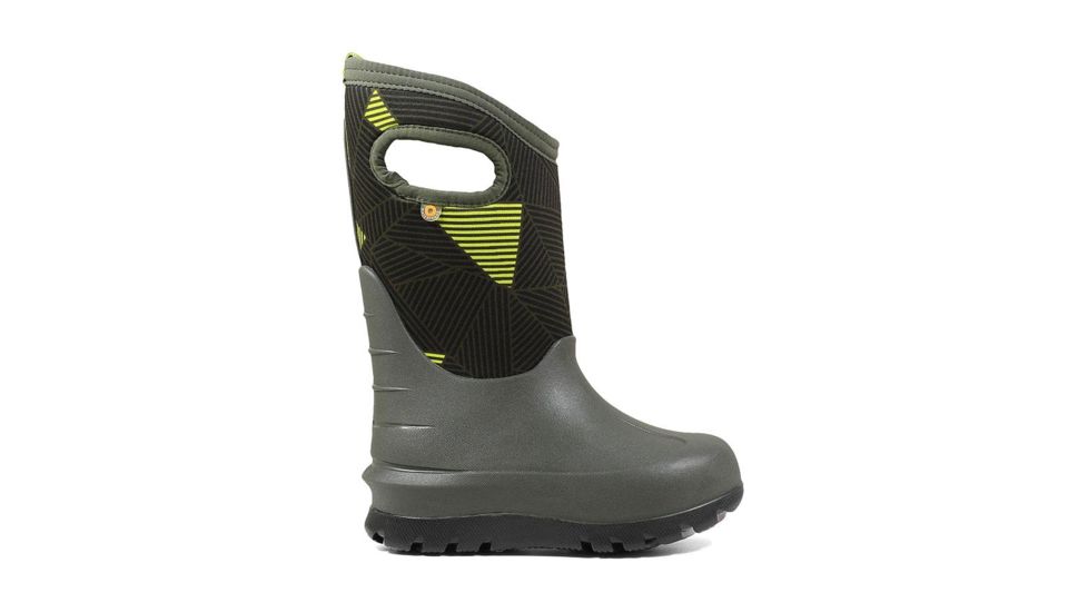 Bogs Neo-Classic Big Geo, Green Multi, Medium, 4, 72440-340-M- 4
