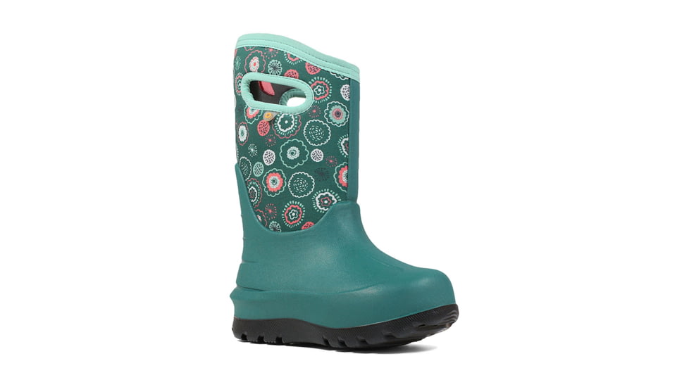 Bogs Neo-Classic Bullseye, Turquoise Multi, Medium, 4, 72441-463-M- 4