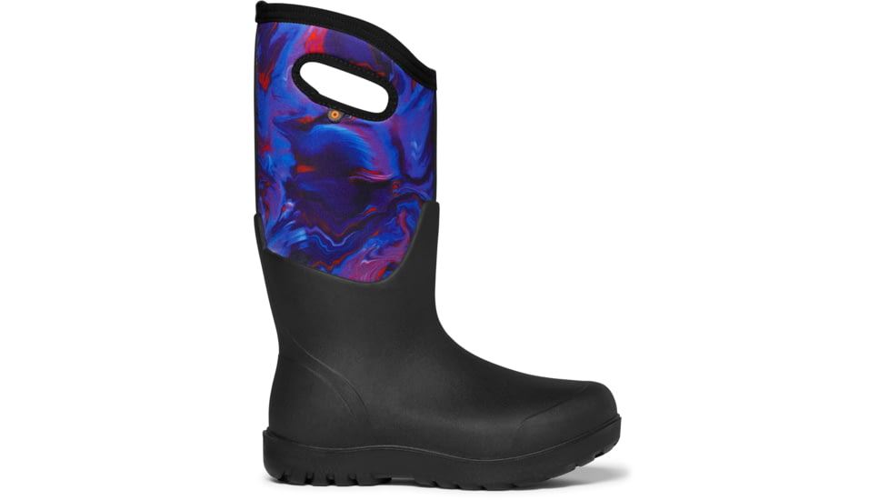 Bogs Neo Classic Oil Twist Shoes - Womens, Black Multi, 9, 72858-009-9