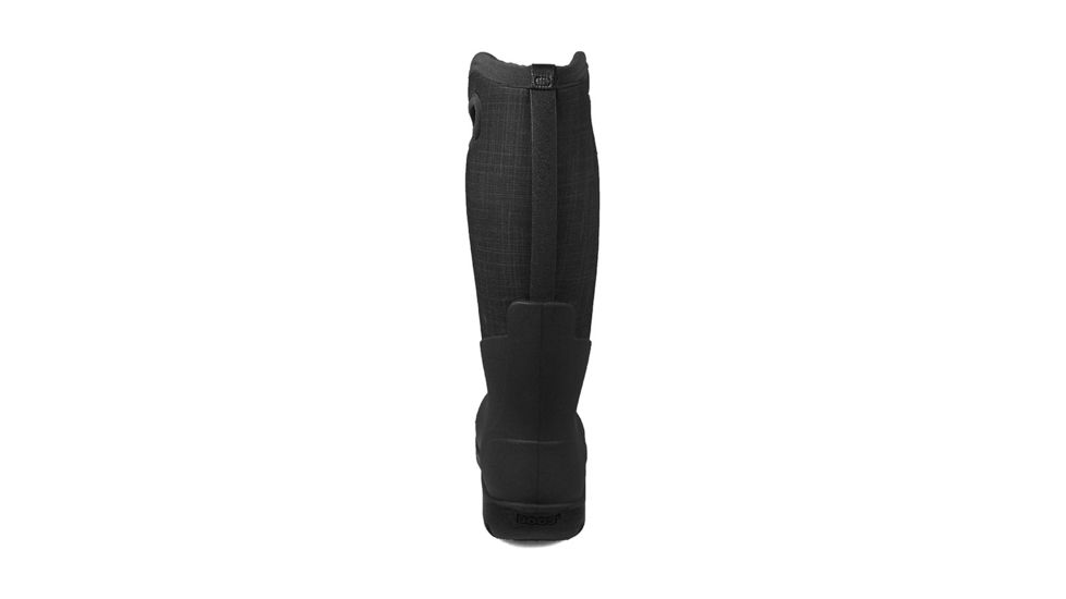 Bogs Neo Classic Tall Linen - Womens, Black Multi, Medium, 8, 72253-009-M- 8