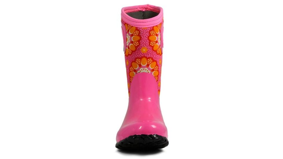 Bogs North Hampton Kaleidoscope Boot,Pink Multi,Size 1 71842-690-1