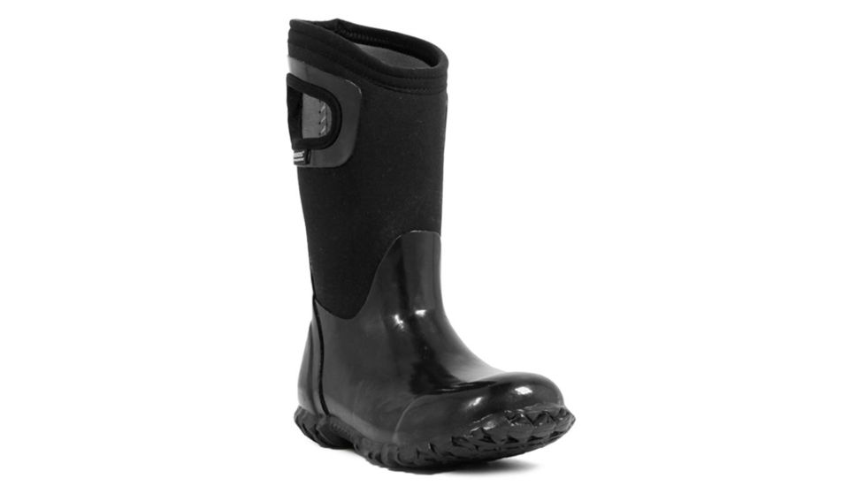 Bogs North Hampton Solid Boot,Black,Size 1 71844-001-1