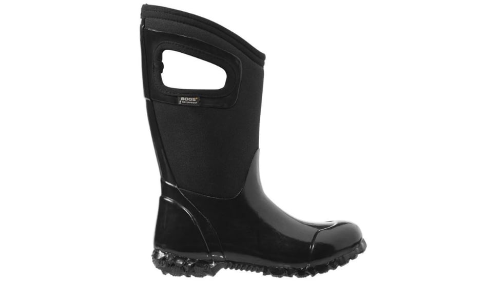 Bogs North Hampton Solid Boot,Black,Size 1 71844-001-1