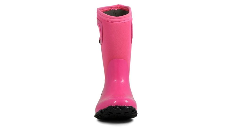 Bogs North Hampton Solid Boot,Bubble Gum Pink,Size 1 71844-662-1