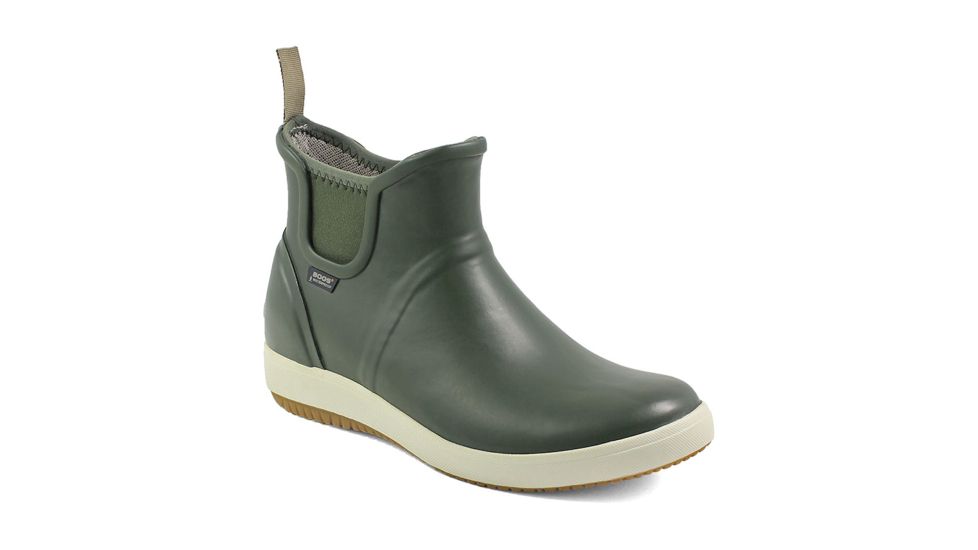 Bogs Quinn Slip On Rain Boots - Womens, Loden, Medium, 9, 72067-305-M9