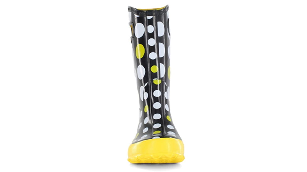 Bogs Rain Dots Boot,Black Multi,Size 11 71452-009-11