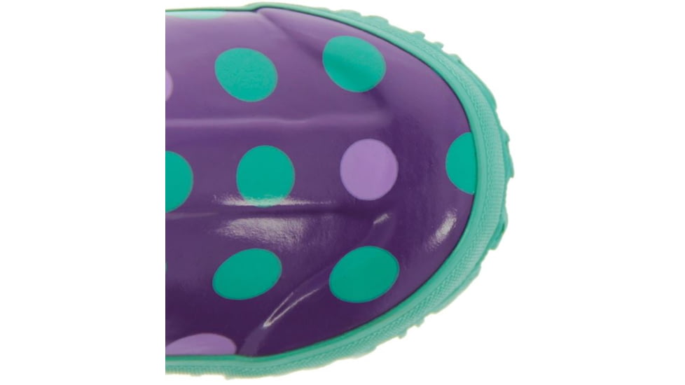 Bogs Rain Dots Boot,Grape Multi,Size 8 71452-544-8