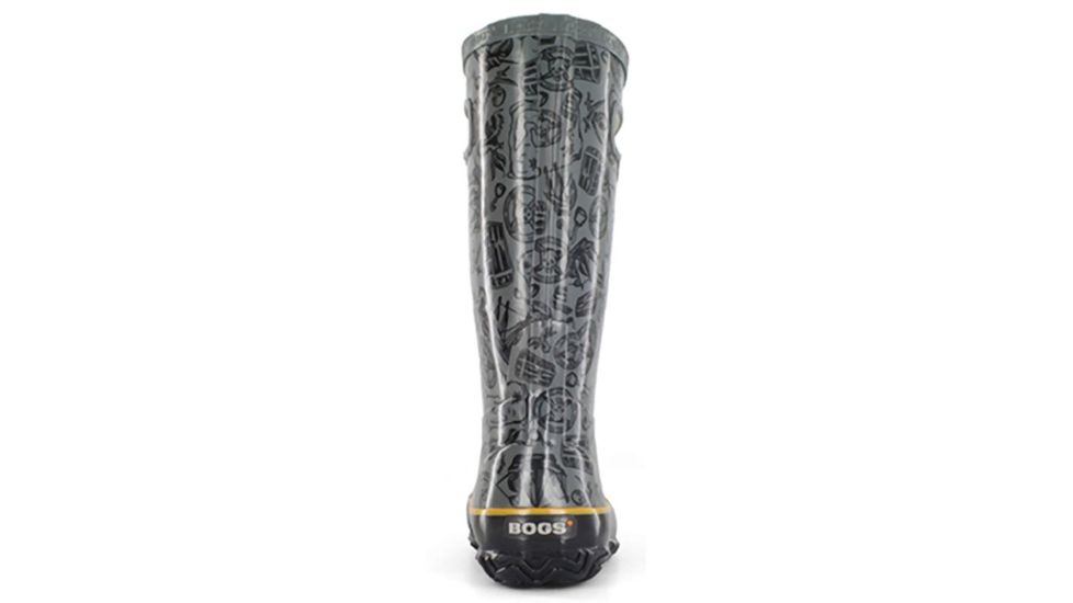 Bogs Rain Pirate Boot,Gray,Size 1 71453-020-1
