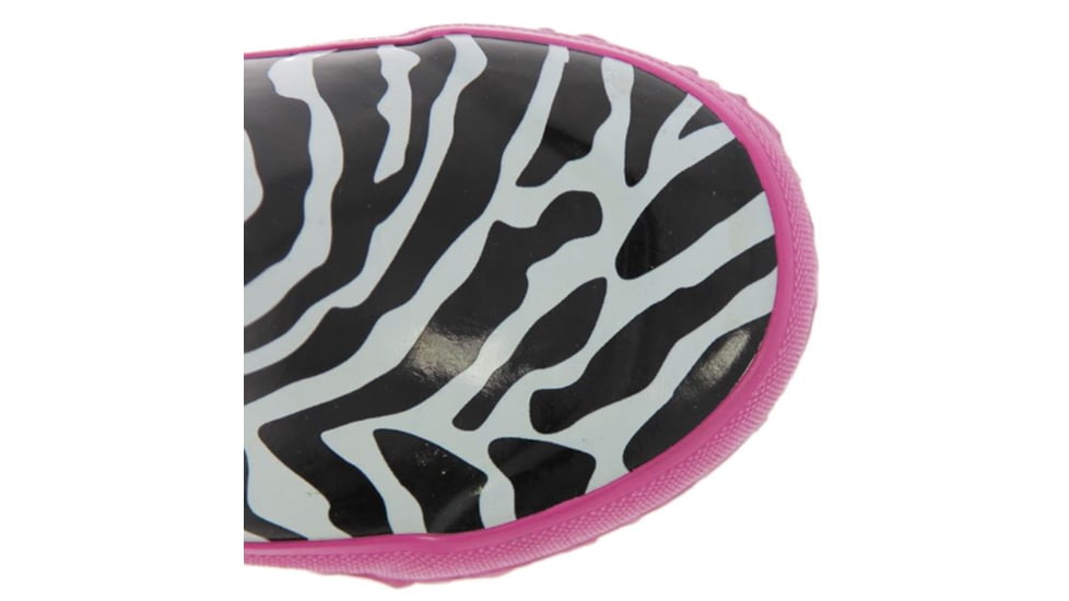 Bogs Rain Zebra Boot,Black Multi,Size 8 71740-009-8