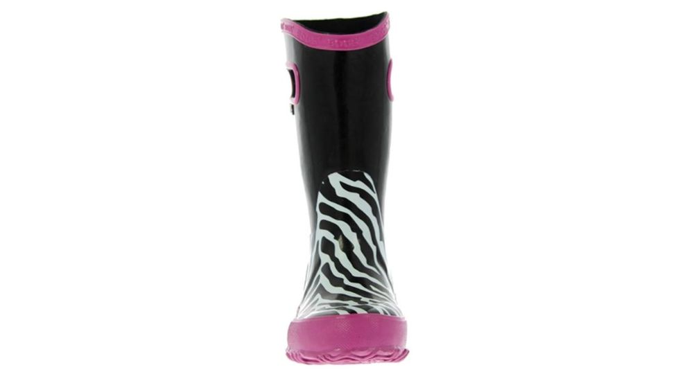Bogs Rain Zebra Boot,Black Multi,Size 8 71740-009-8