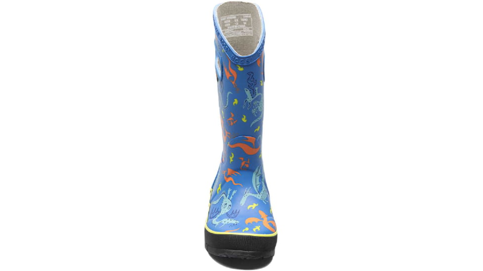 Bogs Rainboot Dragons Shoes - Kids, Blue Multi, 2, 72998-460-2