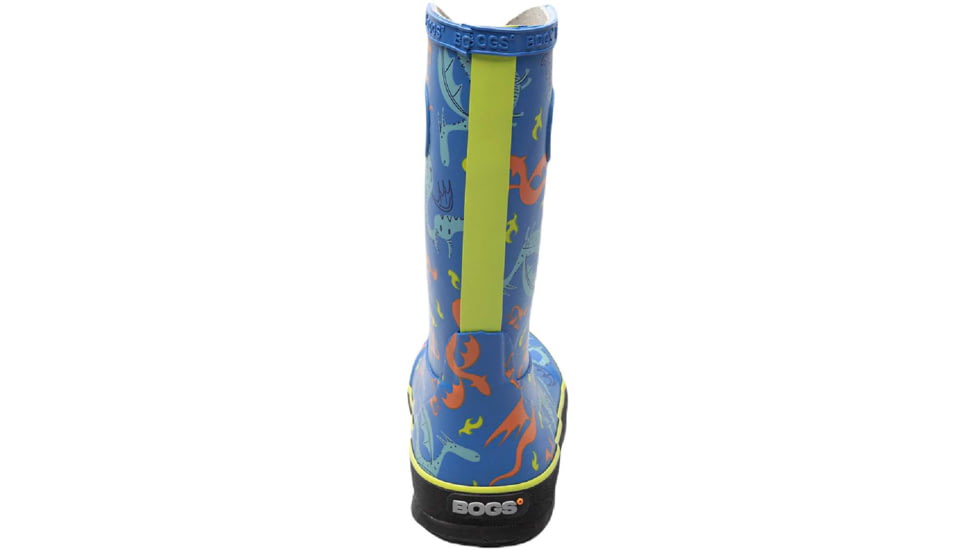 Bogs Rainboot Dragons Shoes - Kids, Blue Multi, 2, 72998-460-2