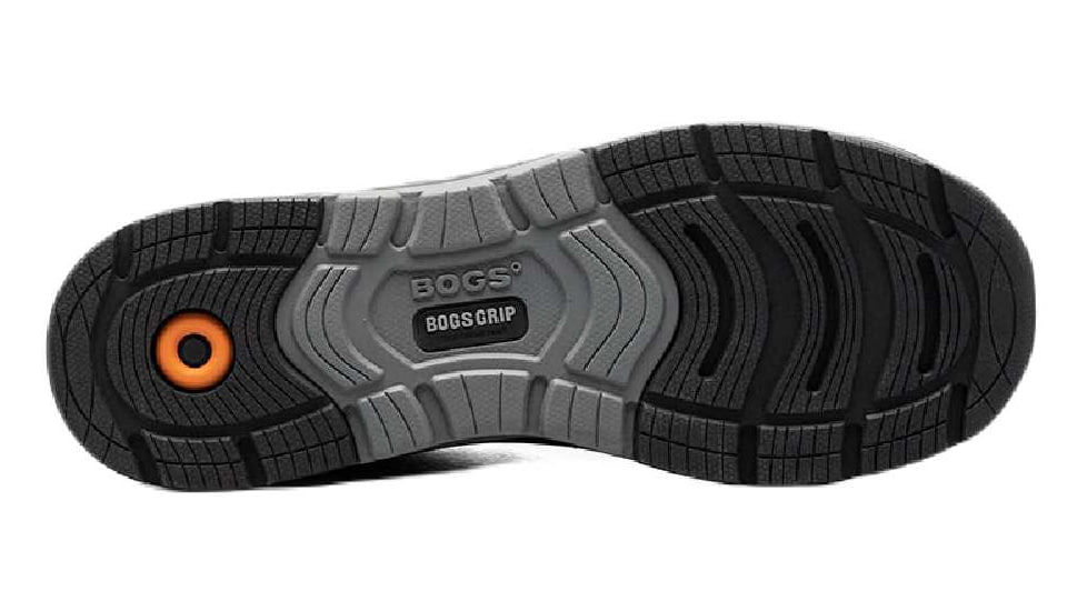 Bogs Slate Mid CT Work Shoes - Mens, Black, 12, 78989CT-1-12