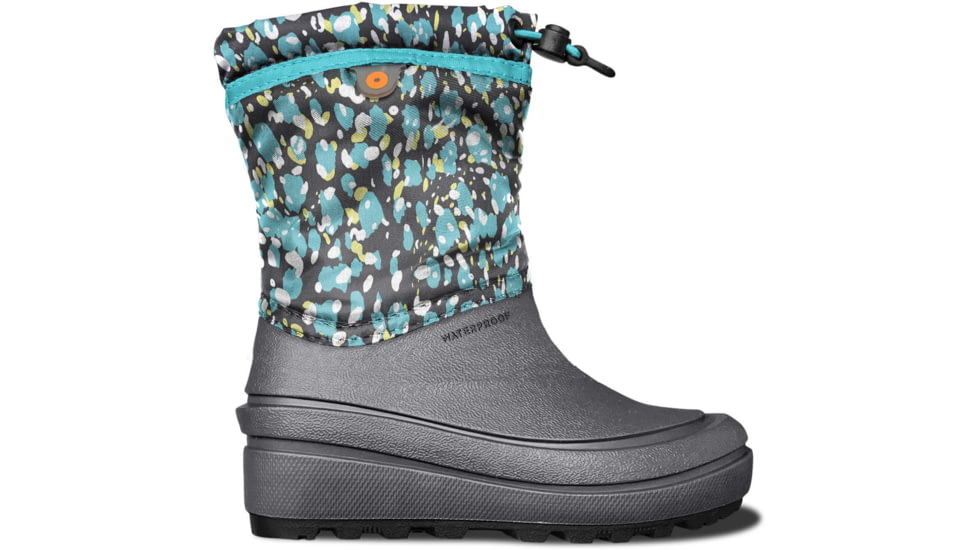 Bogs Snow Shell Animal Boot - Kids, Dk Gray Multi, 12, 72866-074-12