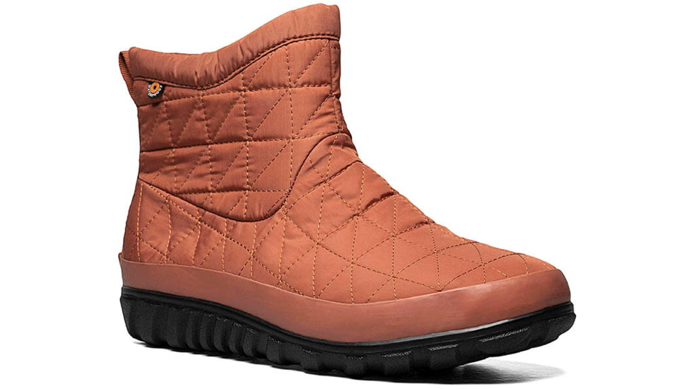 Bogs Snowday II Short Shoes - Womens, Paprika, 9, 72696-808-9