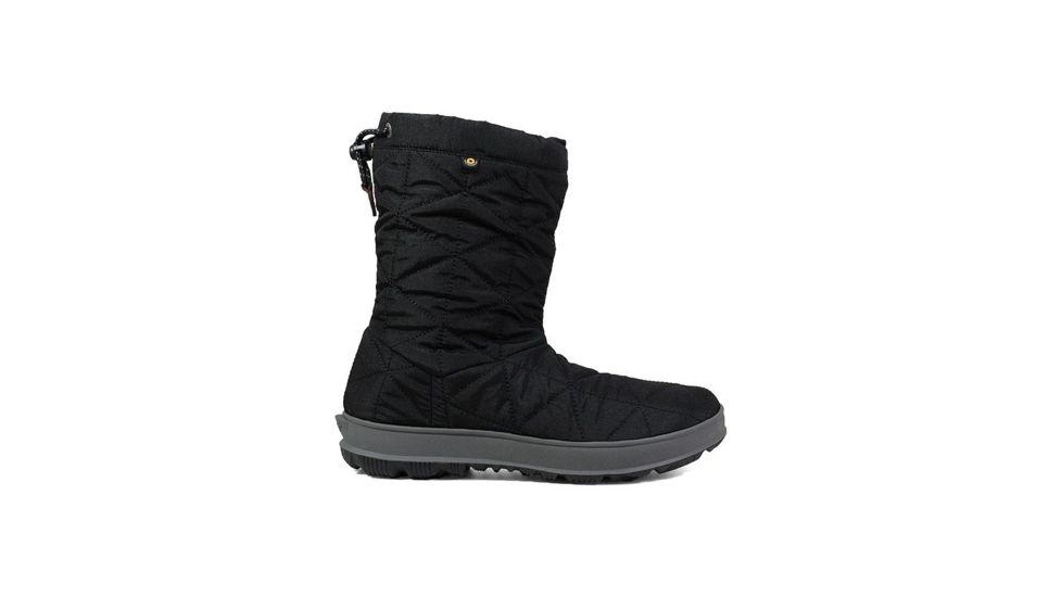 Bogs Snowday Mid Waterproof Winter Boots - Womens, Black, 8, 72238-001-M-8