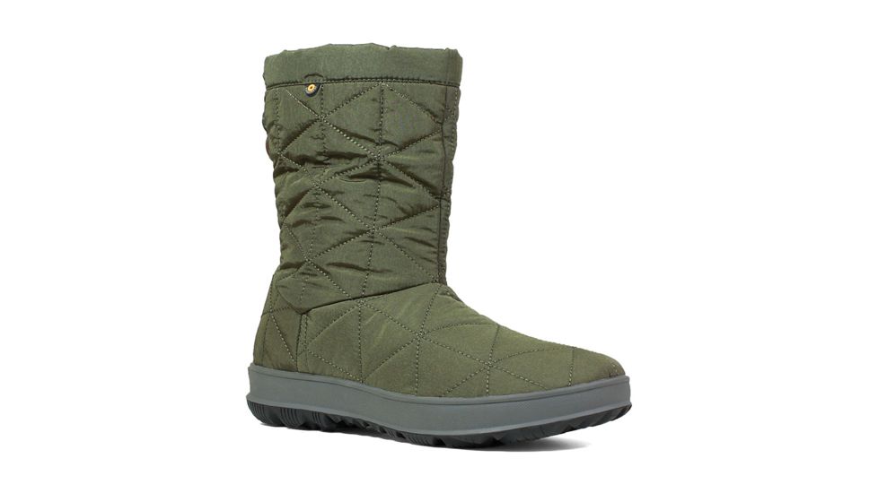 Bogs Snowday Mid - Womens, Dark Green, Medium, 11, 72238-301-M-11