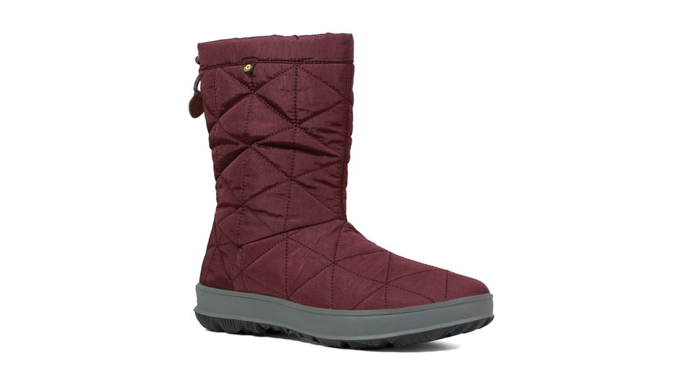 Bogs Snowday Mid - Womens, Wine, Medium, 6, 72238-609-M- 6