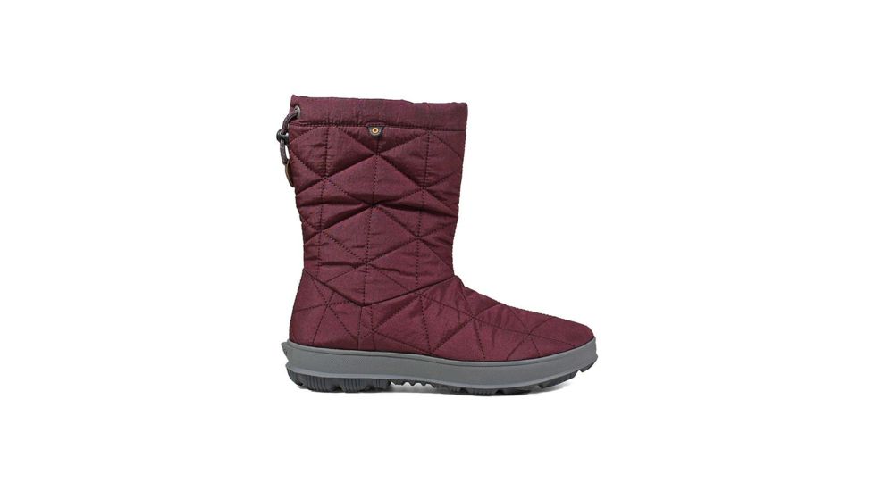 Bogs Snowday Mid - Womens, Wine, Medium, 6, 72238-609-M- 6