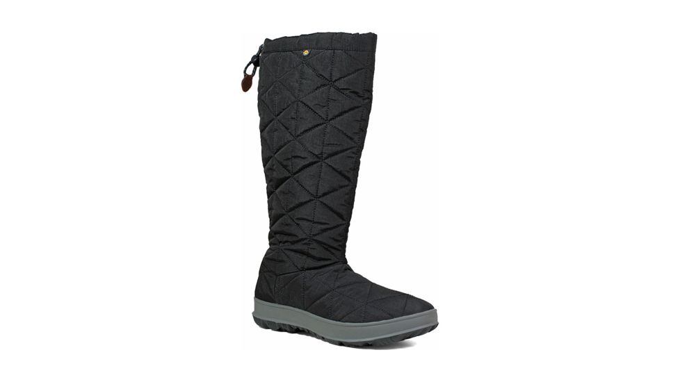 Bogs Snowday Tall - Womens, Black, Medium, 6, 72237-001-M- 6