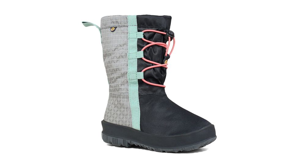 Bogs Snownights, Black/Pink, Medium, 3, 72438-983-M- 3