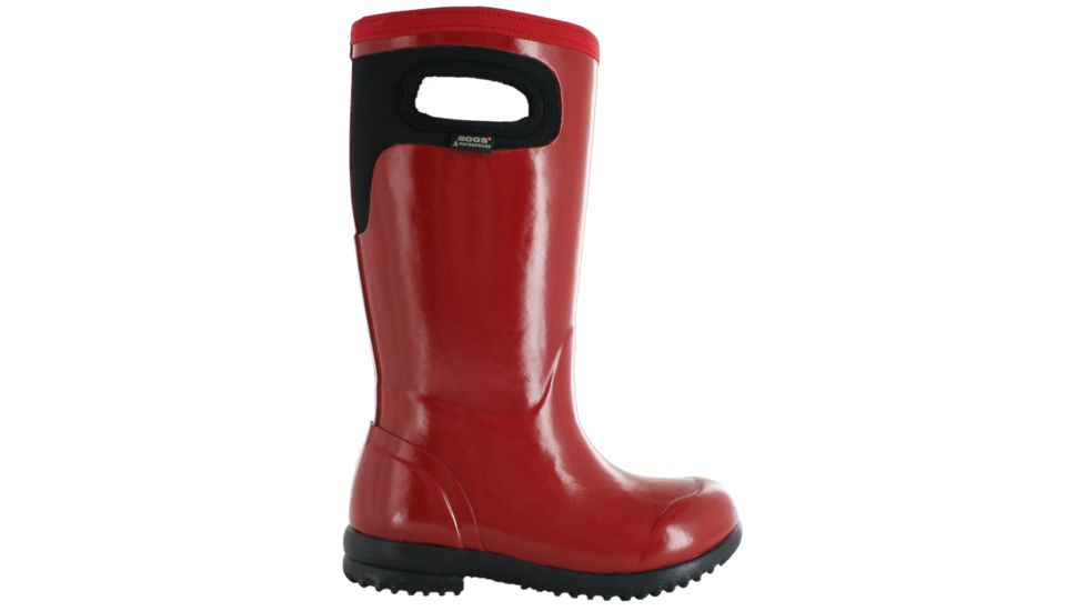 Bogs Tacoma Rubber Boot - Kid's-Red-2 Youth