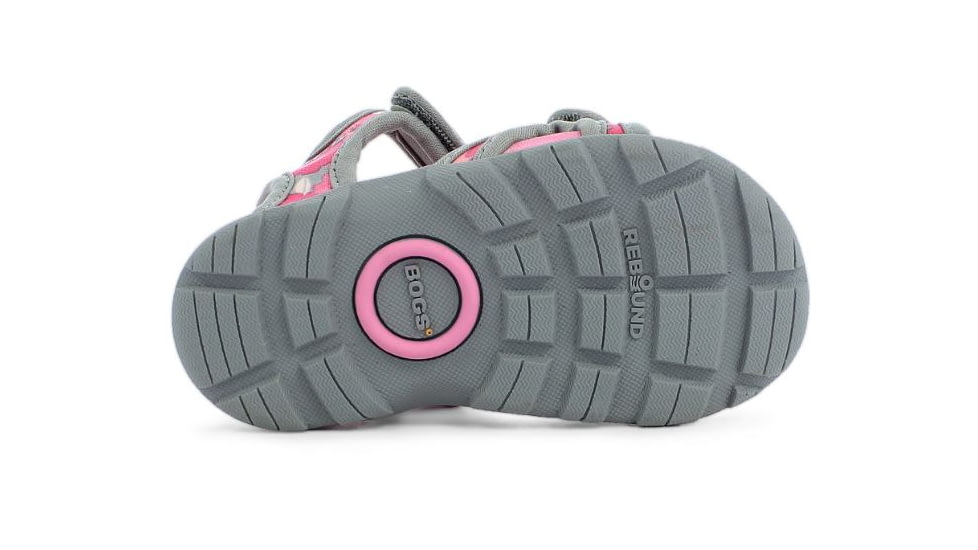 Bogs Whitefish Spring Flower Sandal,Pink Multi,Size 9 71915K-690-9