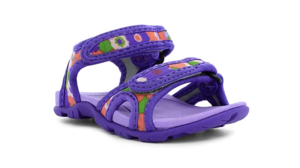 Bogs Whitefish Spring Flower Sandal,Violet Multi,Size 9 71915K-546-9