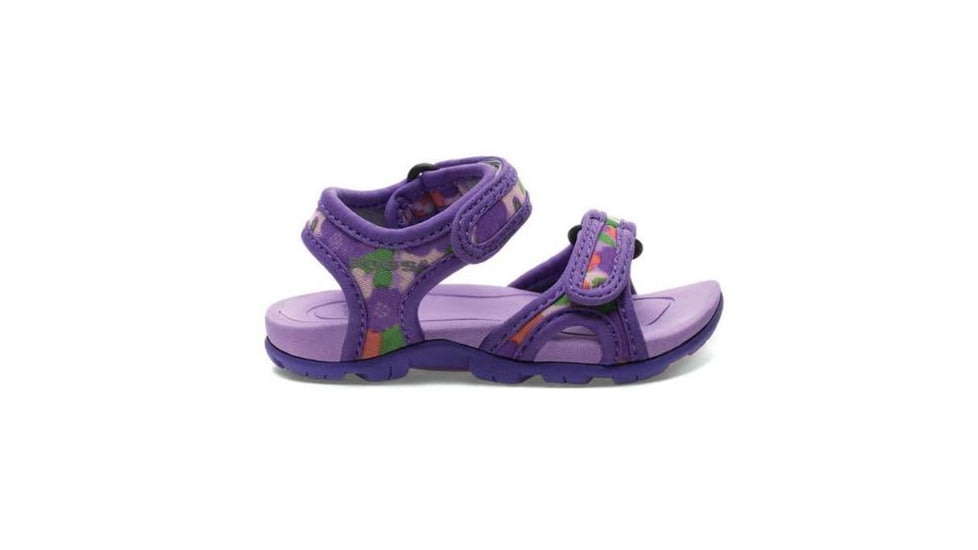 Bogs Whitefish Spring Flower Sandal,Violet Multi,Size 9 71915K-546-9