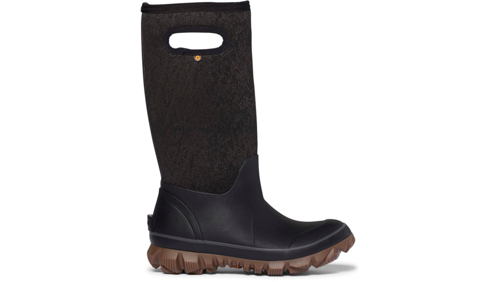 Bogs Whiteout Faded Shoes - Womens, Black, 7, 72845-001-7