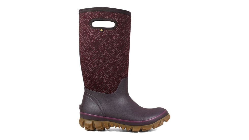 Bogs Whiteout Fleck Waterproof Winter Boots - Womens, Grape, 7, 72244-511-M-7