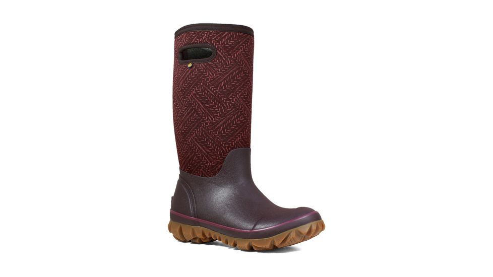 Bogs Whiteout Fleck - Womens, Grape, Medium, 6, 72244-511-M- 6