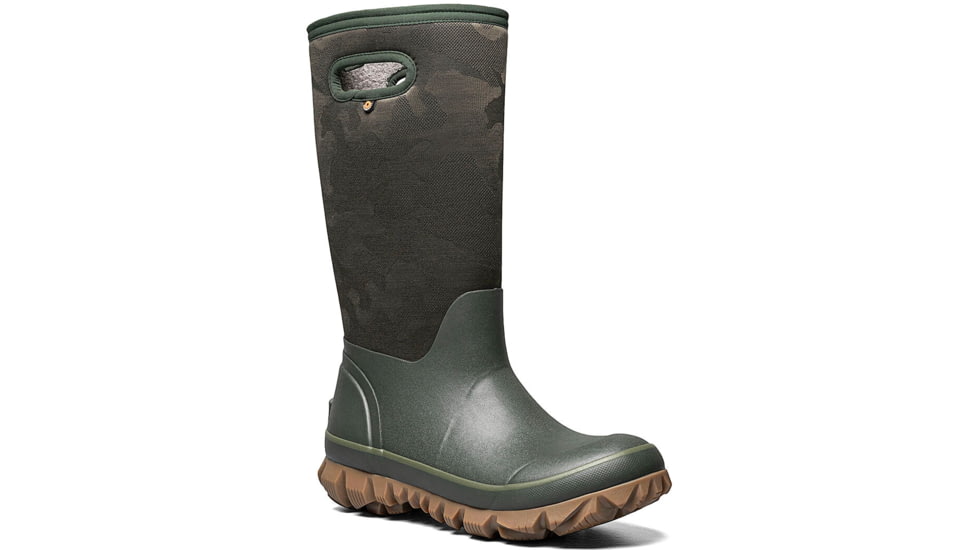 Bogs Whiteout-Tonal Camo Snow Boots - Womens, Dark Green, 8, 72694-301-8
