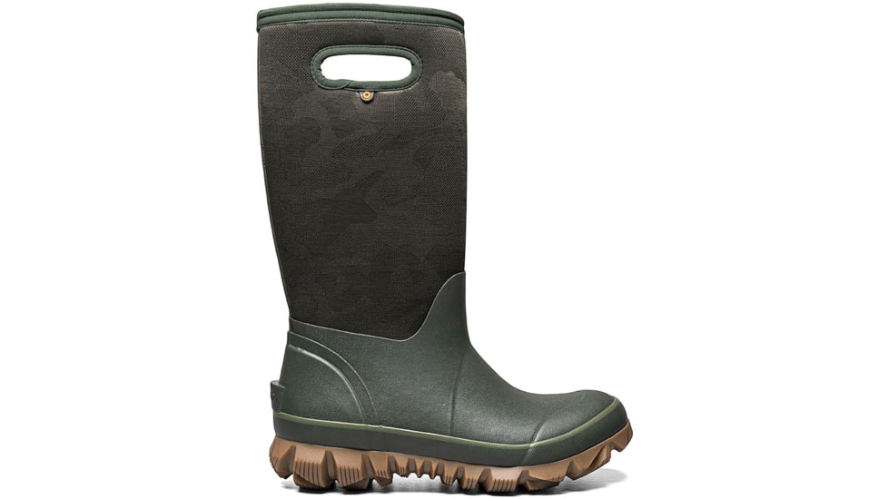 Bogs Whiteout-Tonal Camo Snow Boots - Womens, Dark Green, 8, 72694-301-8