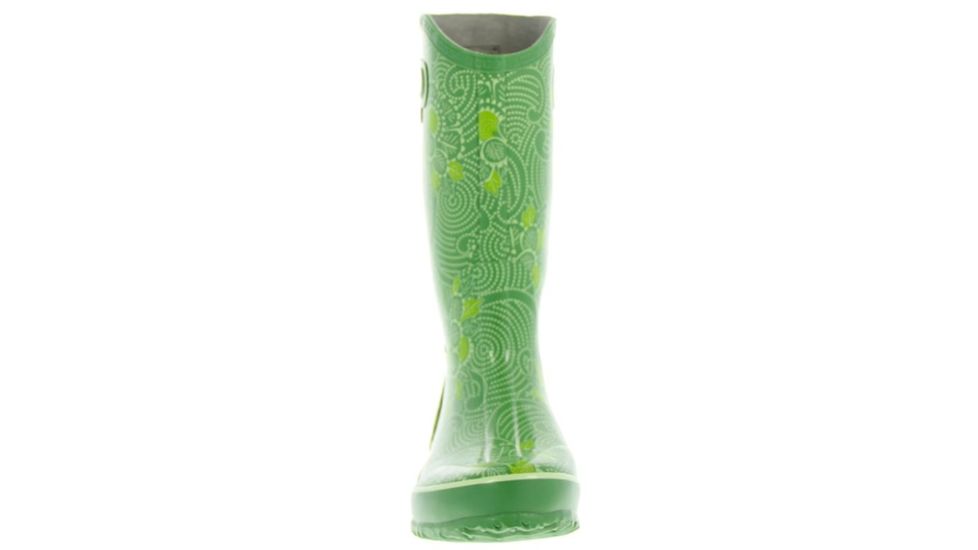 Bogs Womens Batik Rain Boot,Green,Size 9 71713-300-9