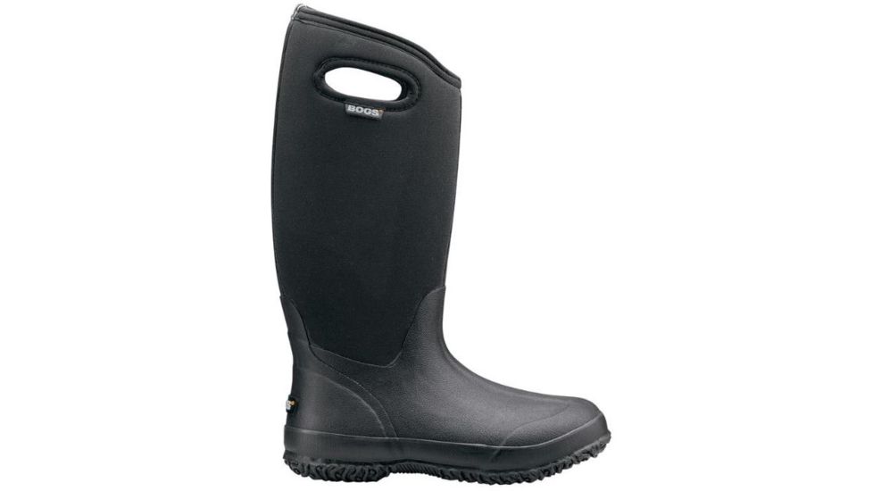 Bogs Womens Classic High Boot,Black,Size 6 60153-001-6
