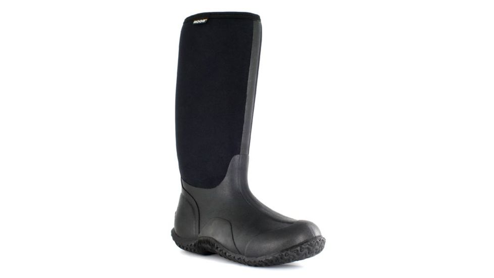 Bogs Womens Classic High No Handle Boot,Black,Size 7 60152-001-7