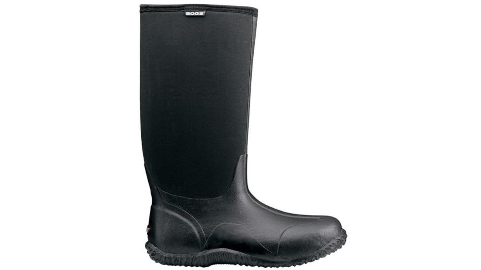 Bogs Womens Classic High No Handle Boot,Black,Size 7 60152-001-7