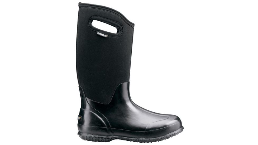 Bogs Womens Classic High Shiny Boot,Black Shiny,Size 8 60155-005-8