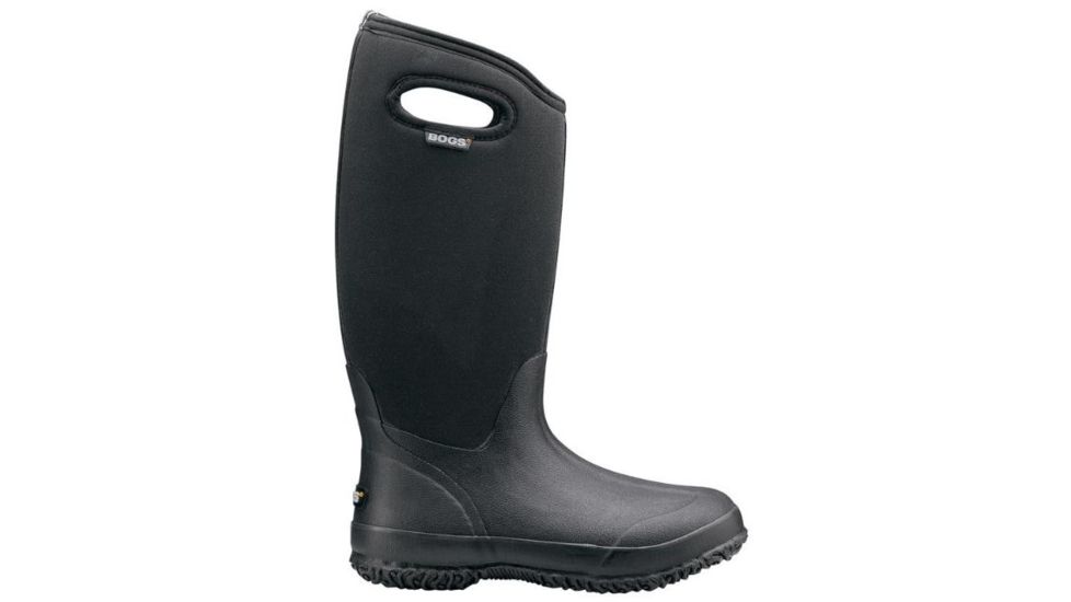 Bogs Womens Classic High Wide Shaft Boot,Black,Size 10 60153W-001-10