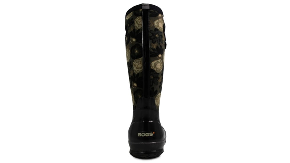 Bogs Womens Classic Watercolor Tall Boot,Black Multi,Size 6 71787-009-6