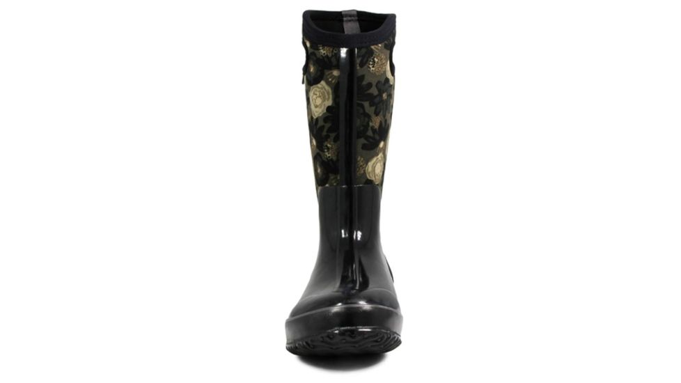 Bogs Womens Classic Watercolor Tall Boot,Black Multi,Size 6 71787-009-6