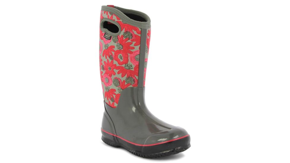 Bogs Womens Classic Watercolor Tall Boot,Gray Multi,Size 6 71787-062-6