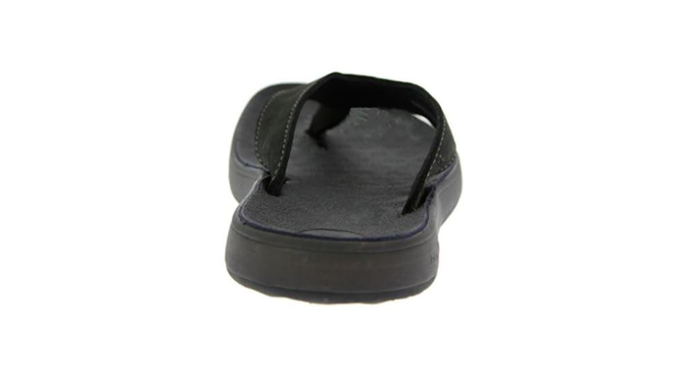 Bogs Womens Hudson Leather Sandal,Black,Size 12 71695-001-12