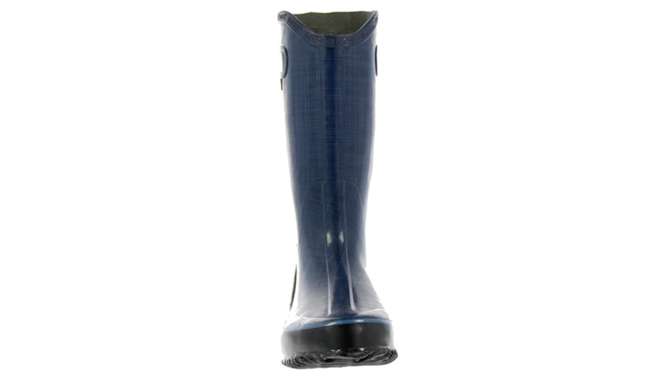 Bogs Womens Linen Rain Boot,Indigo,Size 6 71434-401-6