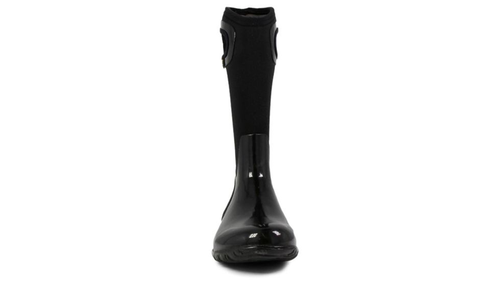 Bogs Womens North Hampton Solid Boot,Black,Size 11 71781-001-11