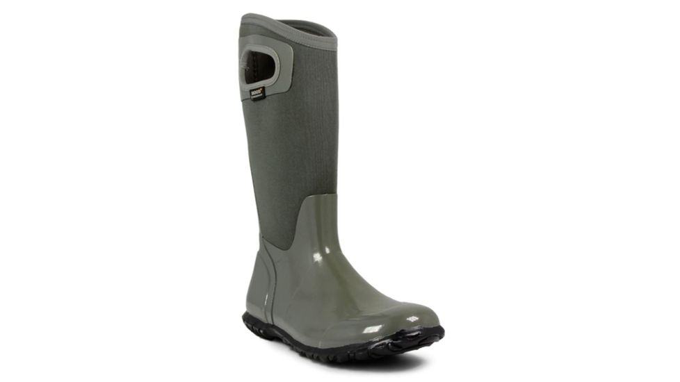 Bogs Womens North Hampton Solid Boot,Gray,Size 6 71781-020-6